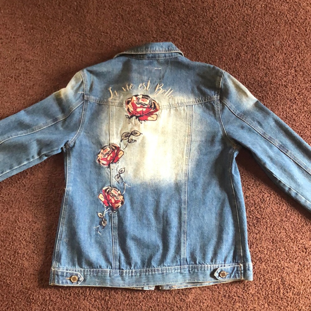 YMI Ripped Jean Jacket - Picture 2 of 2